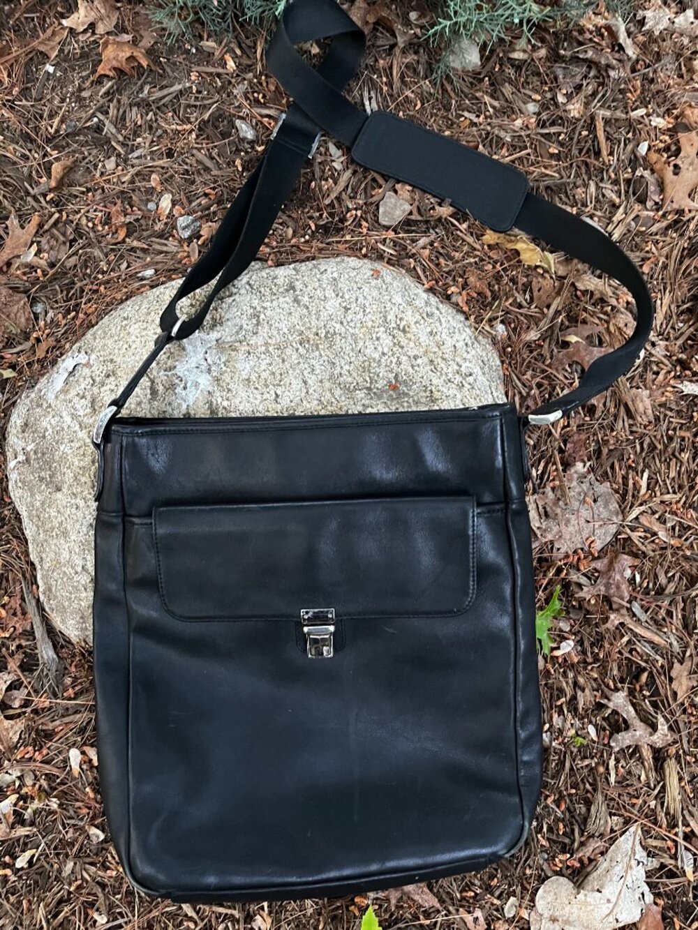 Jack Georges Crossbody Leather Bag